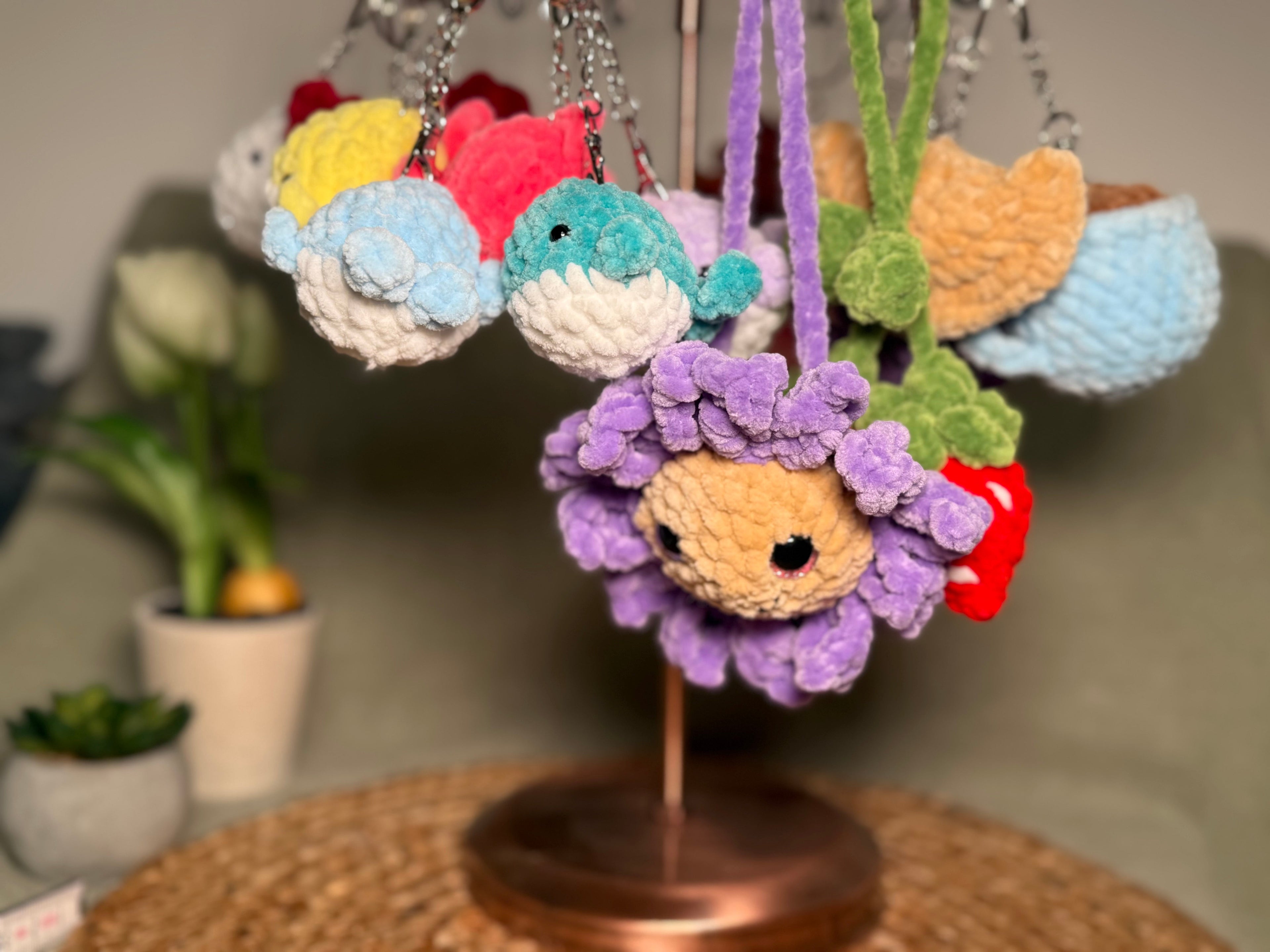 Handgemachte Schlüsselanhänger & Taschenanhänger – Gehäkelte Amigurumi mit geprüfter Qualität🧶