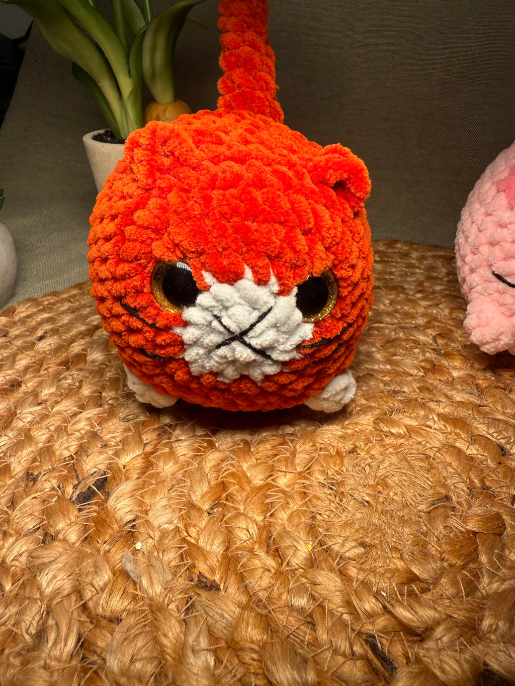 🐾 Gehäkelte Katze – Handgemachtes Amigurumi  💕