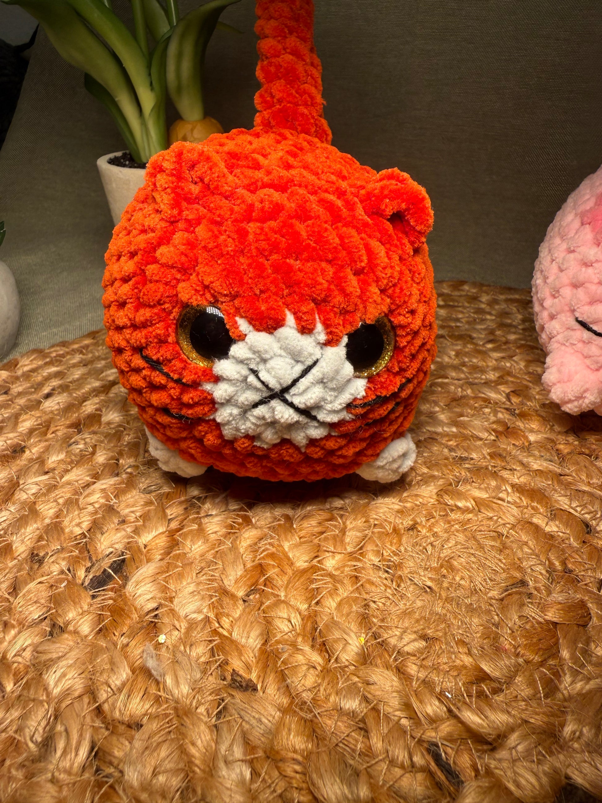 🐾 Gehäkelte Katze – Handgemachtes Amigurumi  💕