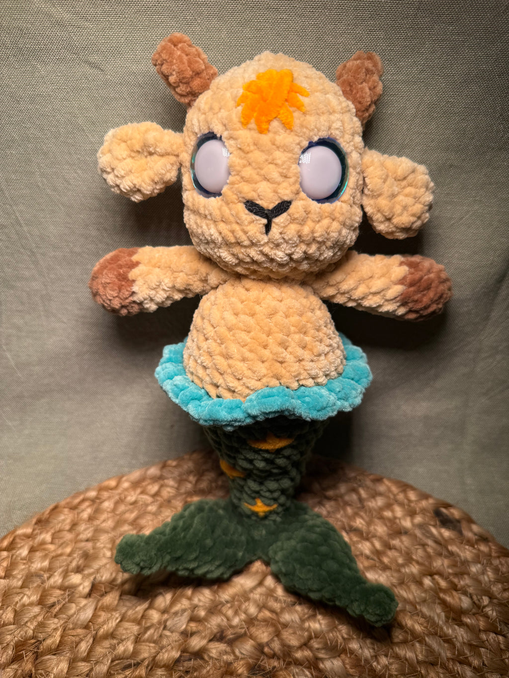 ♑🐐 Nero der Steinbock – handgehäkeltes Sternzeichen Amigurumi