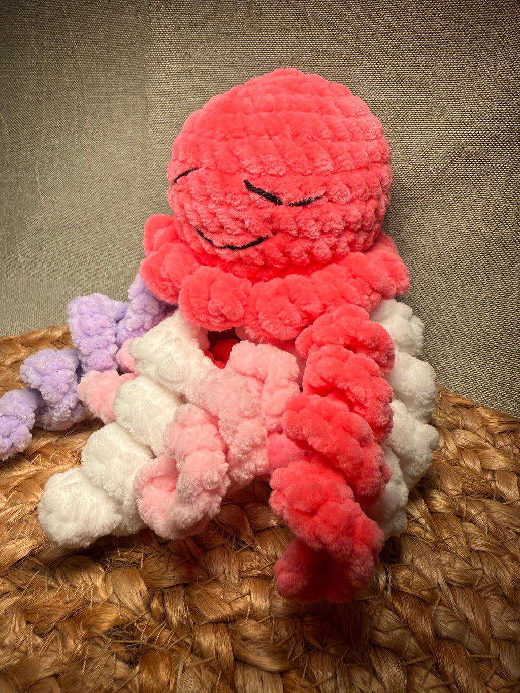 🪼💗 Lumi die Qualle – handgehäkeltes Amigurumi Kuscheltier (ca. 12 cm)
