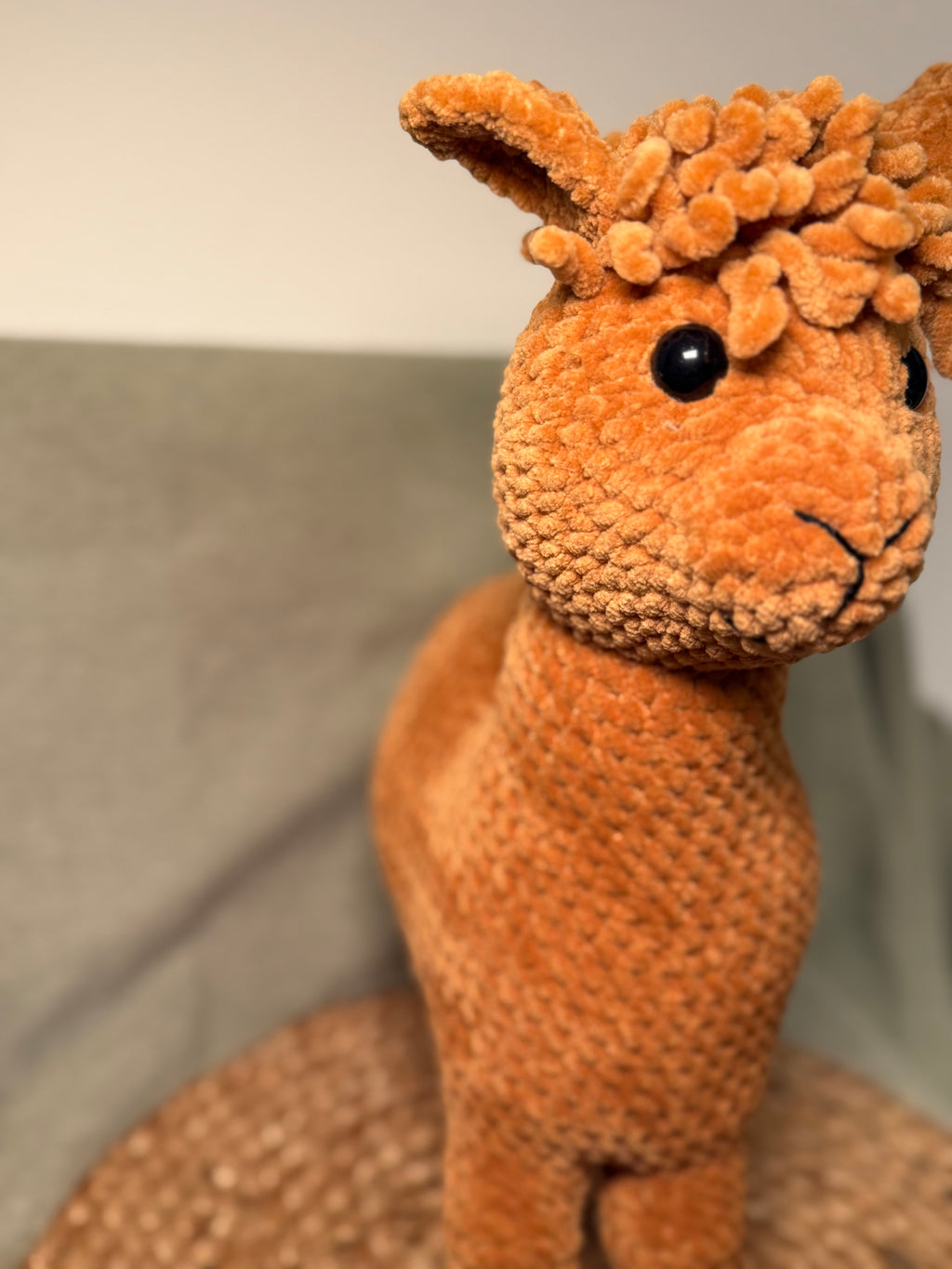 Don Alpaka – Gehäkelt, flauschig & voller Charakter (38 cm)