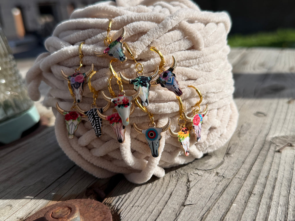 🧶 Maschenmarkierer mit liebevollen Motiven – praktisch &stilvoll