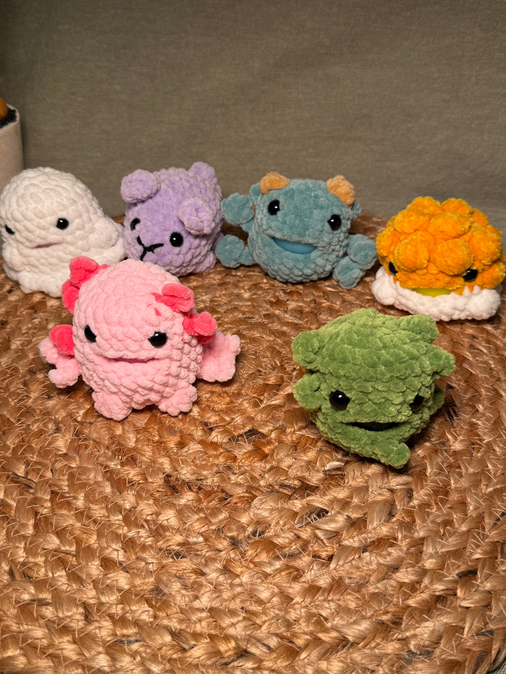 🧶✨ KuschelStressies – gehäkelte Stressbälle mit Tiermotiven