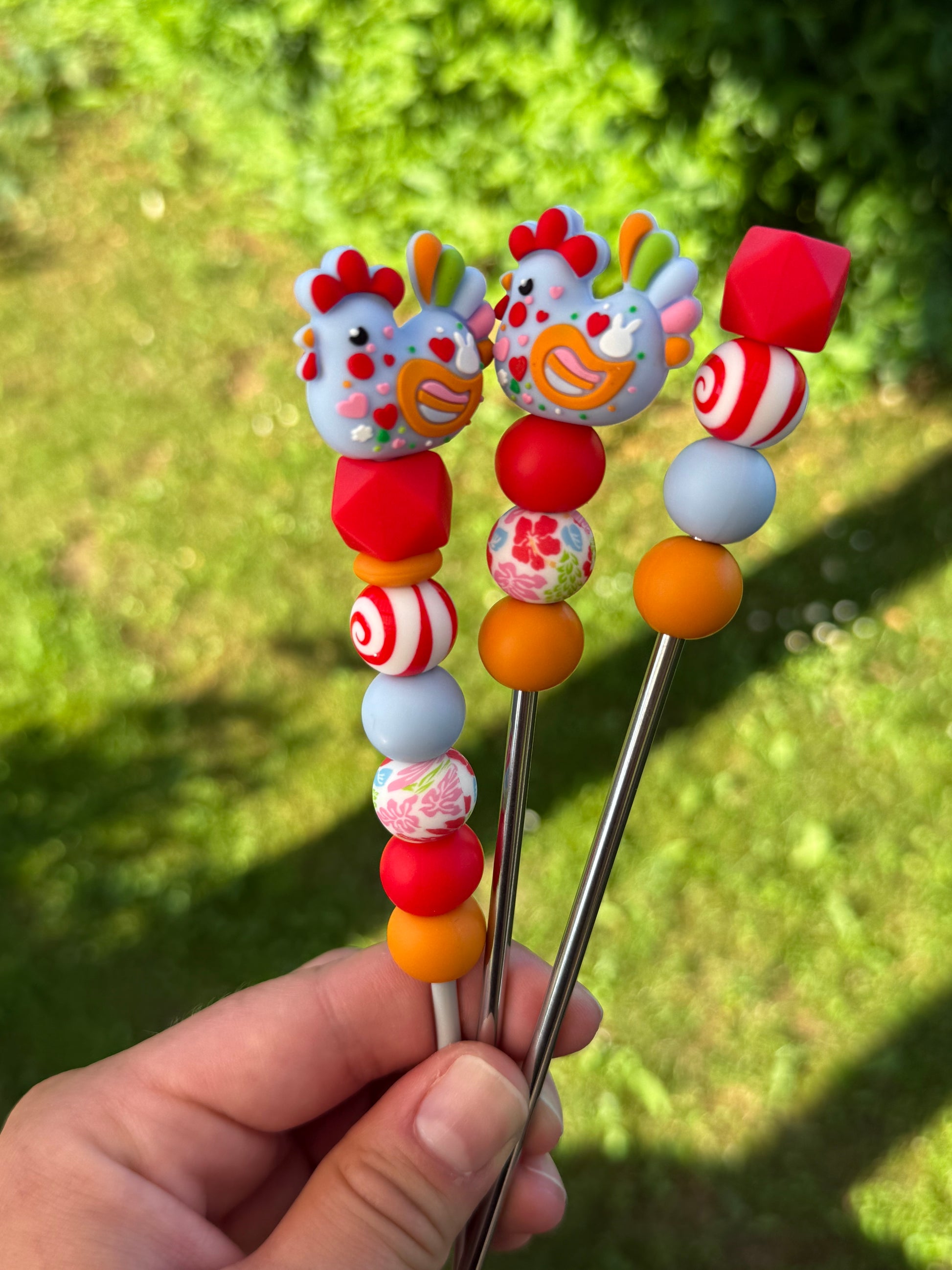 Amigurumi Set – Häkelnadel mit Amigurumi Sticks Huhn
