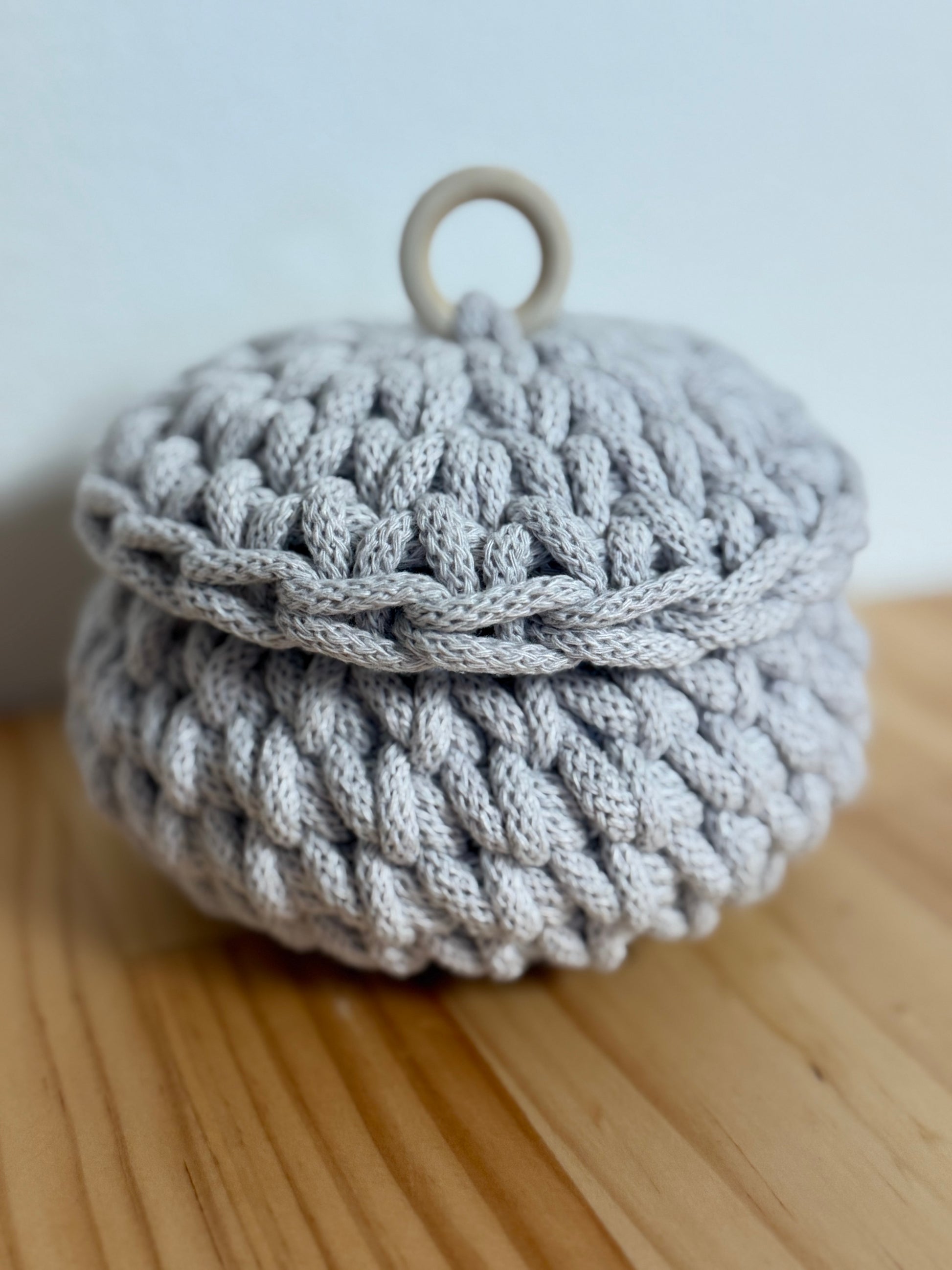 Aufbewahrungskörbe mit Deckel 🧶