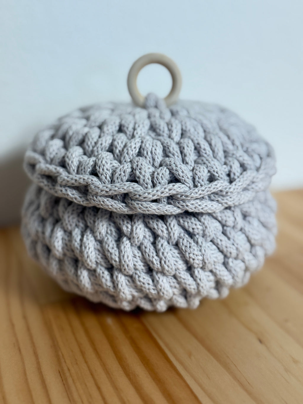 Aufbewahrungskörbe mit Deckel 🧶