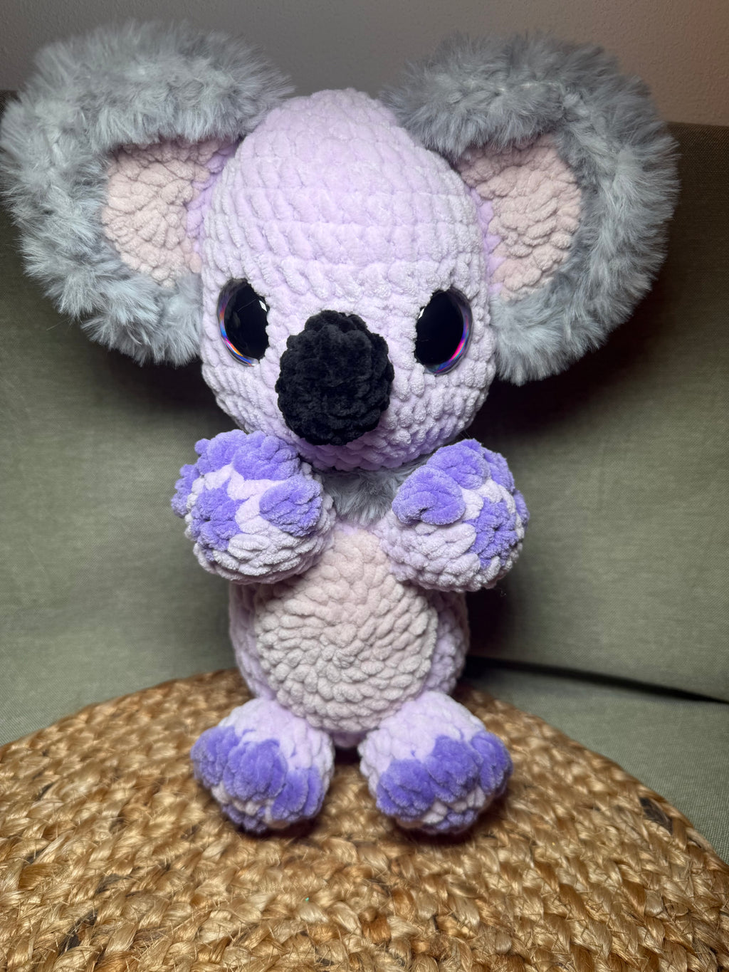 🐨 Koko der Koala – handgehäkeltes Amigurumi Kuscheltier (ca. 29 cm)