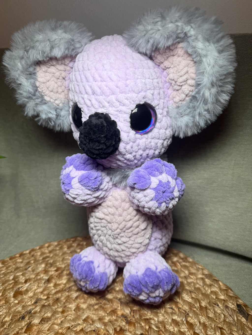 🐨 Koko der Koala – handgehäkeltes Amigurumi Kuscheltier (ca. 29 cm)