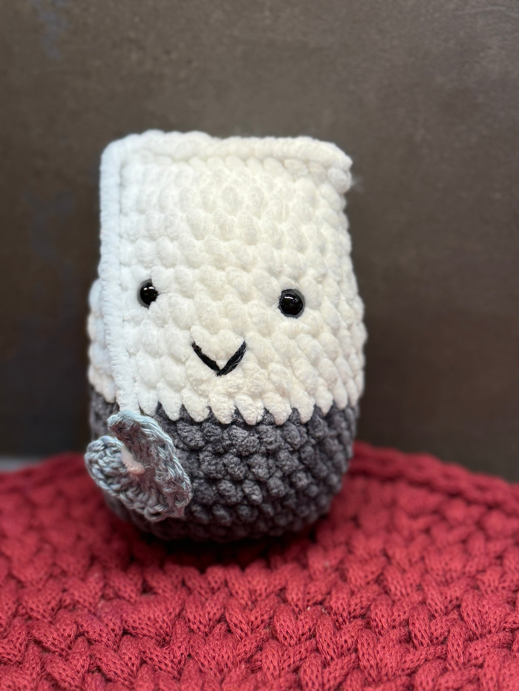 Amigurumi Teebeutel – handgehäkelt, ca. 13 cm
