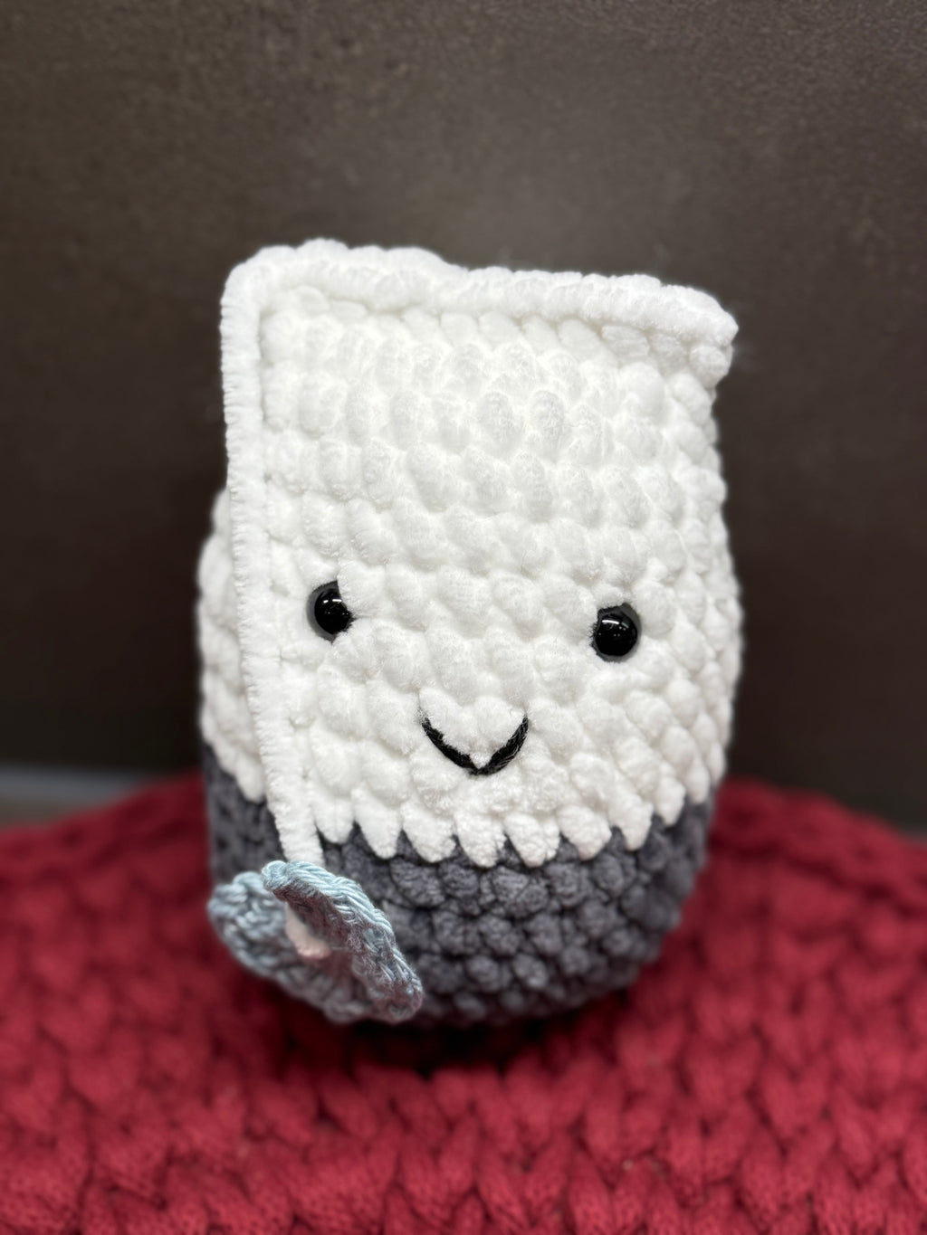 Amigurumi Teebeutel – handgehäkelt, ca. 13 cm