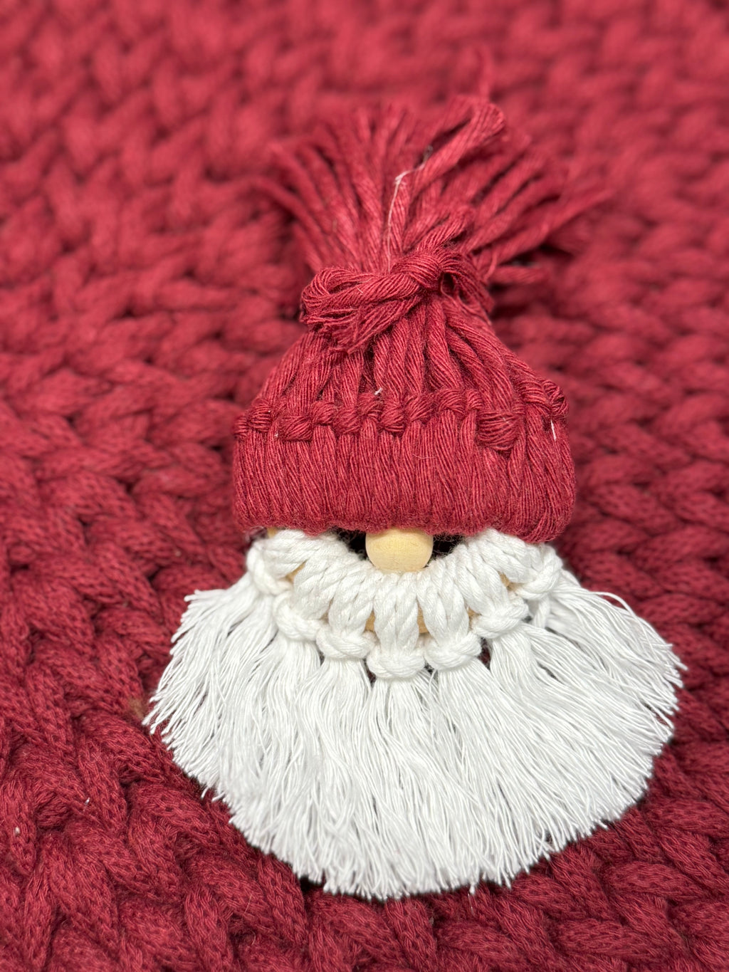 Makramee Wichtel – handgefertigt, ca. 14 cm, in verschiedenen Farben