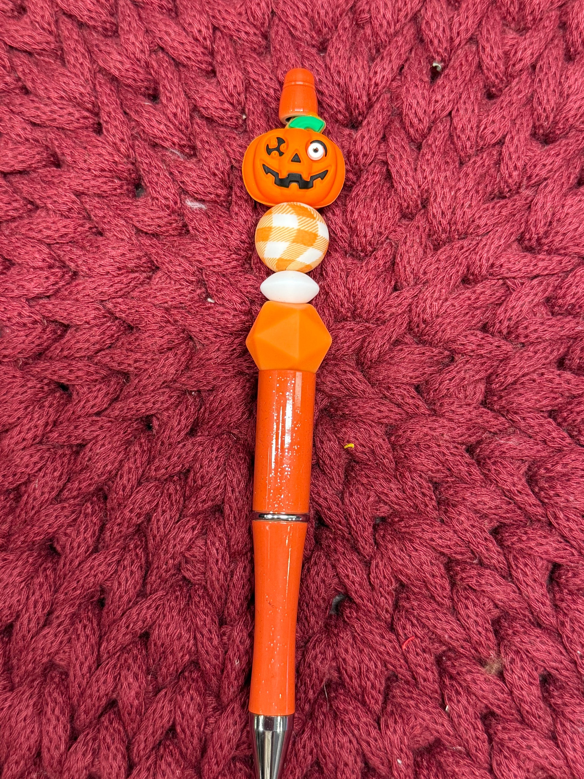 Handgemachter Kugelschreiber mit süßen Silikonperlen – perfekte kleine Aufmerksamkeit & Geschenkidee