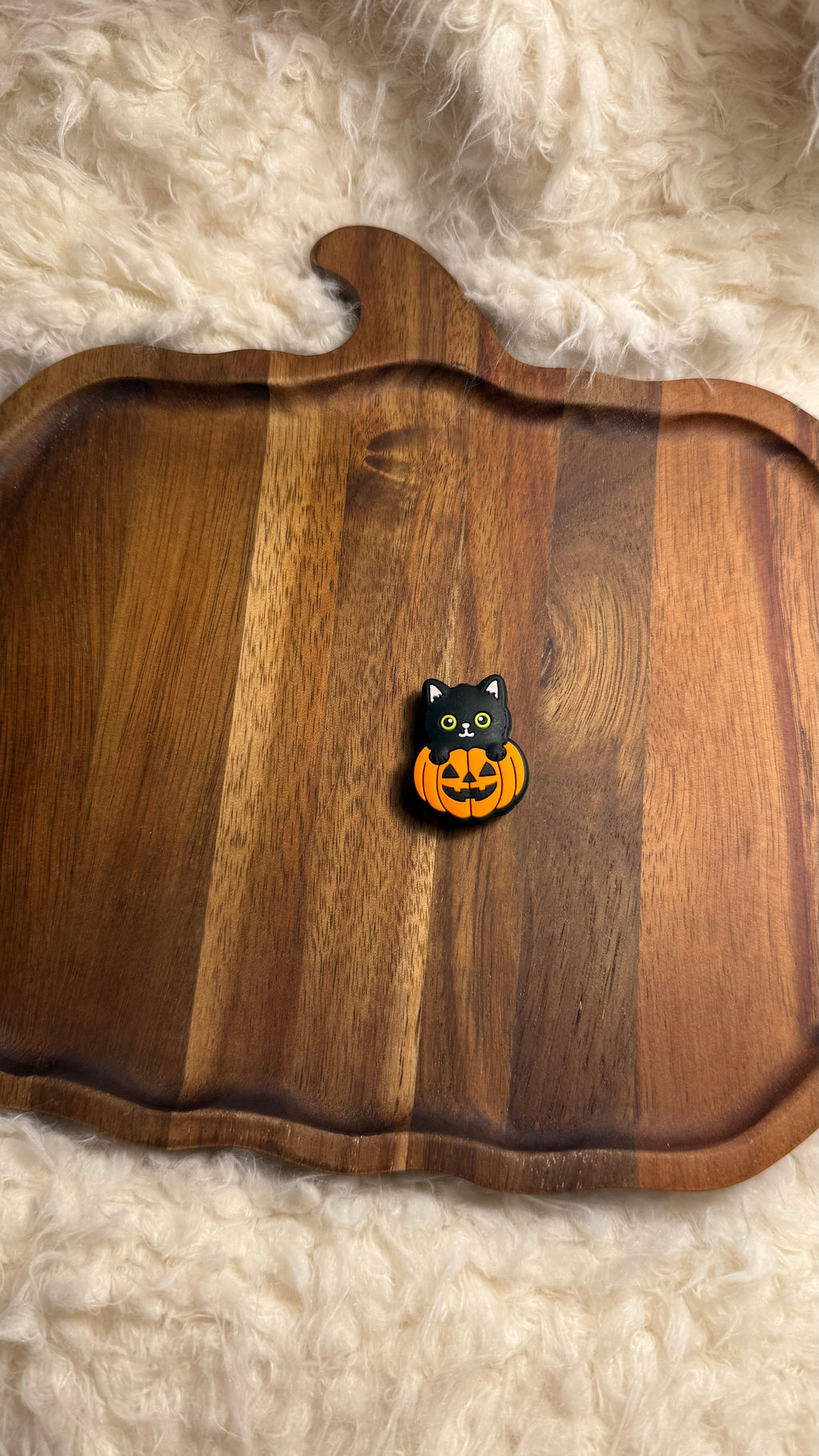 Ergonomische Häkelnadel mit Topper – Herbst & Halloween Edition