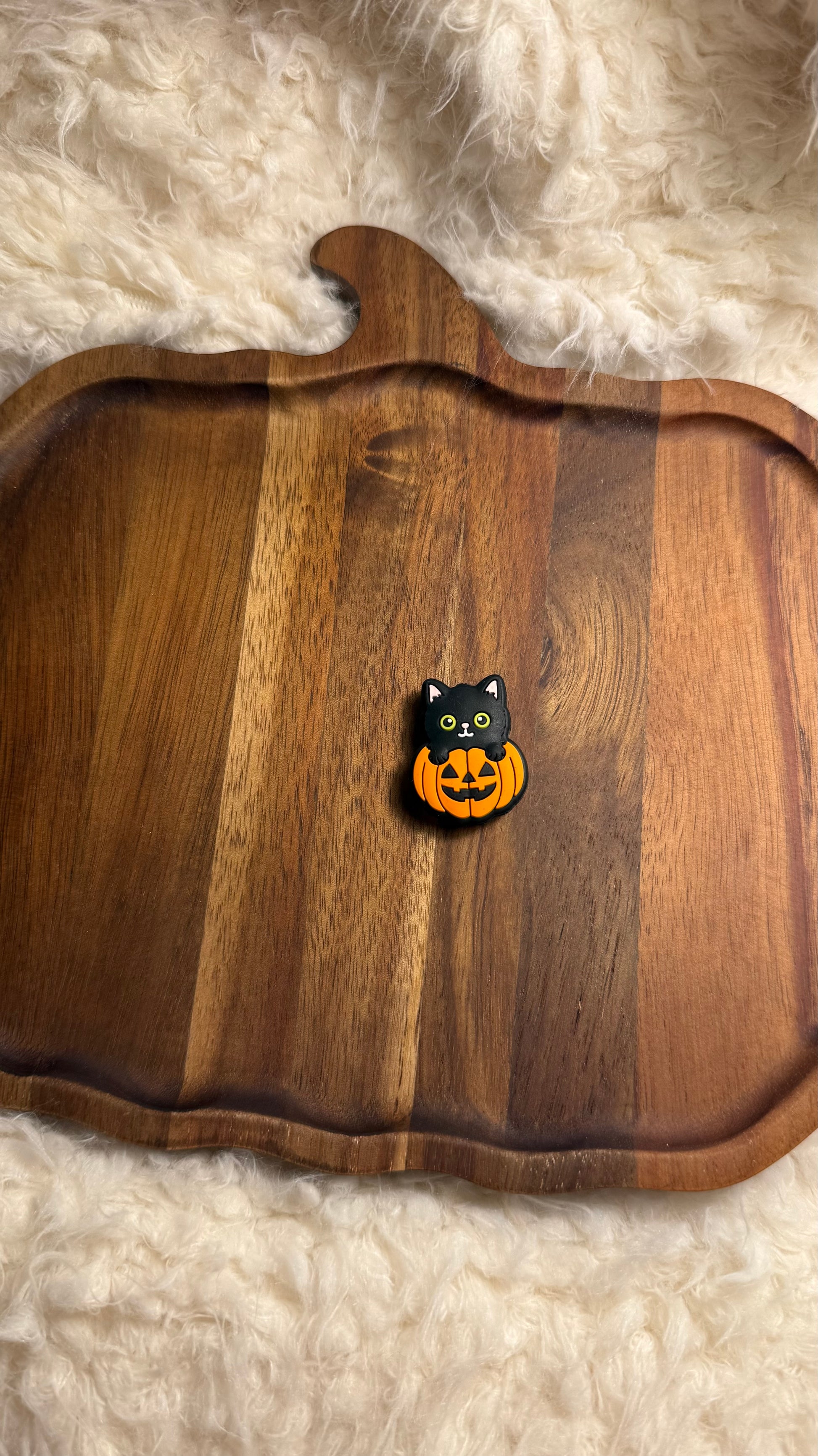 Ergonomische Häkelnadel mit Topper – Herbst & Halloween Edition