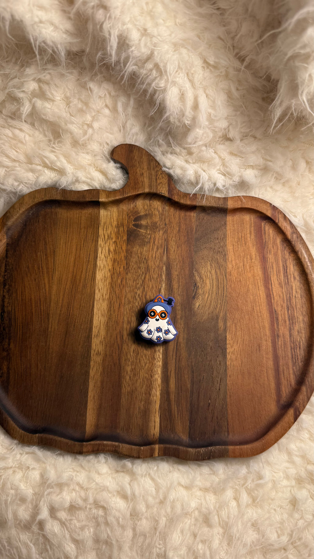 Ergonomische Häkelnadel mit Topper – Herbst & Halloween Edition