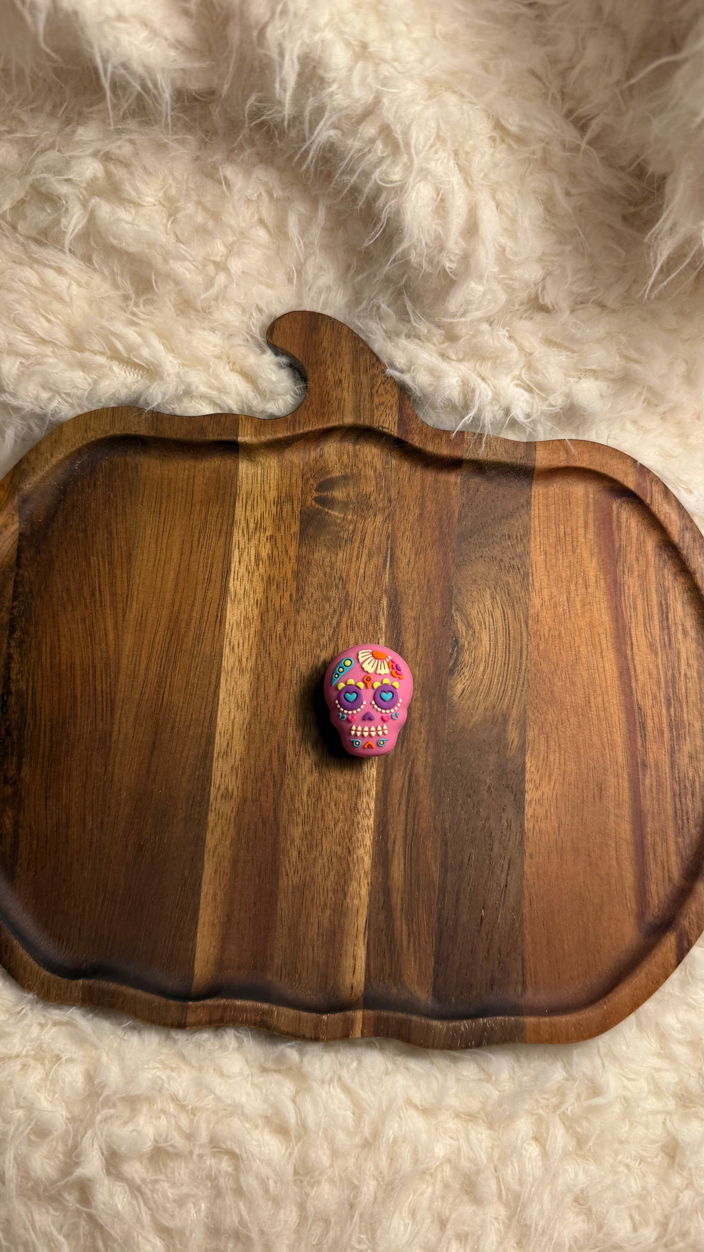 Ergonomische Häkelnadel mit Topper – Herbst & Halloween Edition