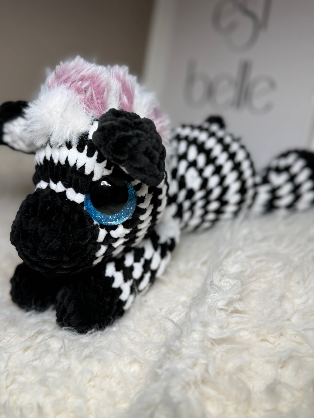 🦓 Zuri – das Zebra mit lila Mähne
