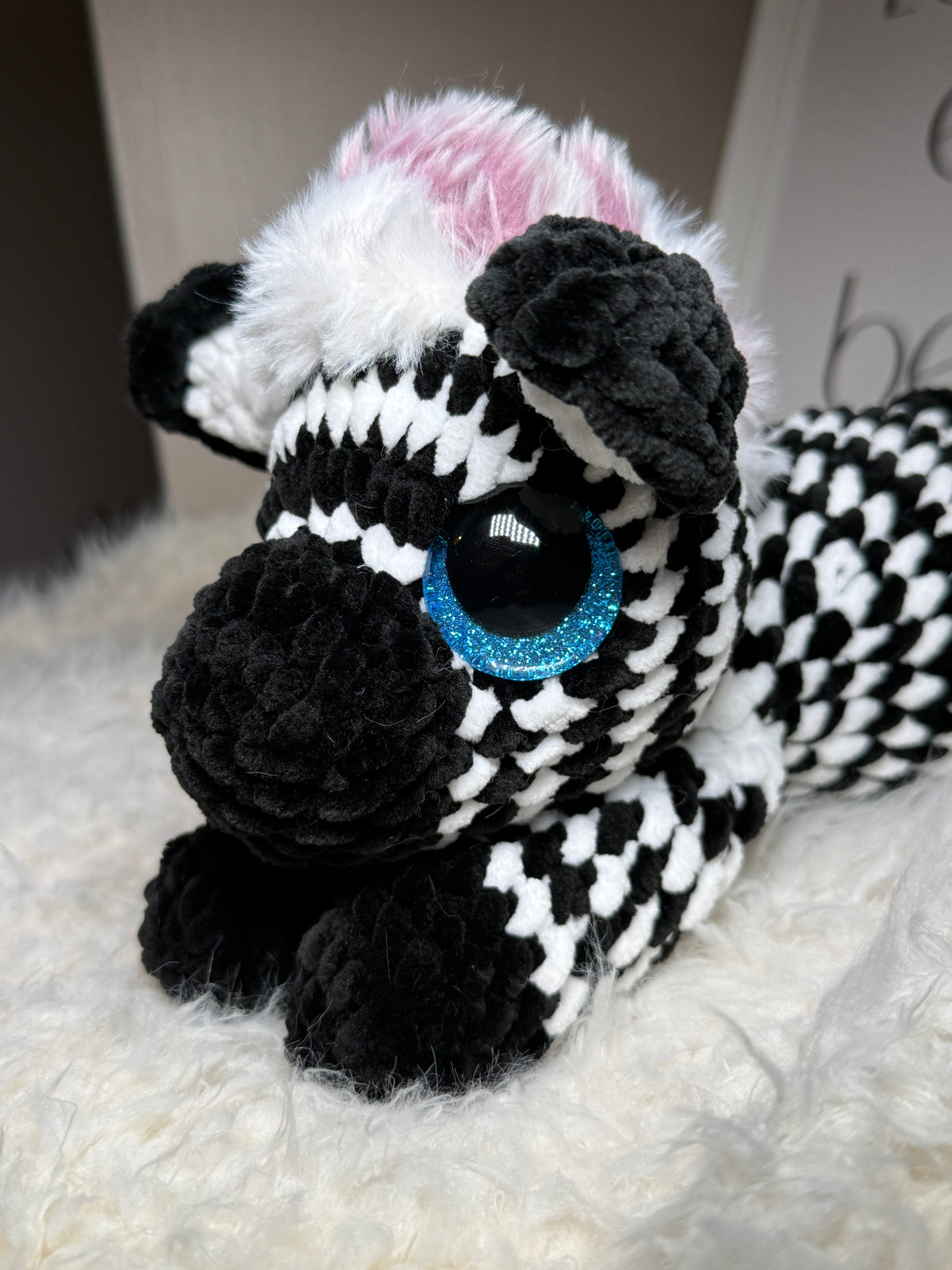 🦓 Zuri – das Zebra mit lila Mähne