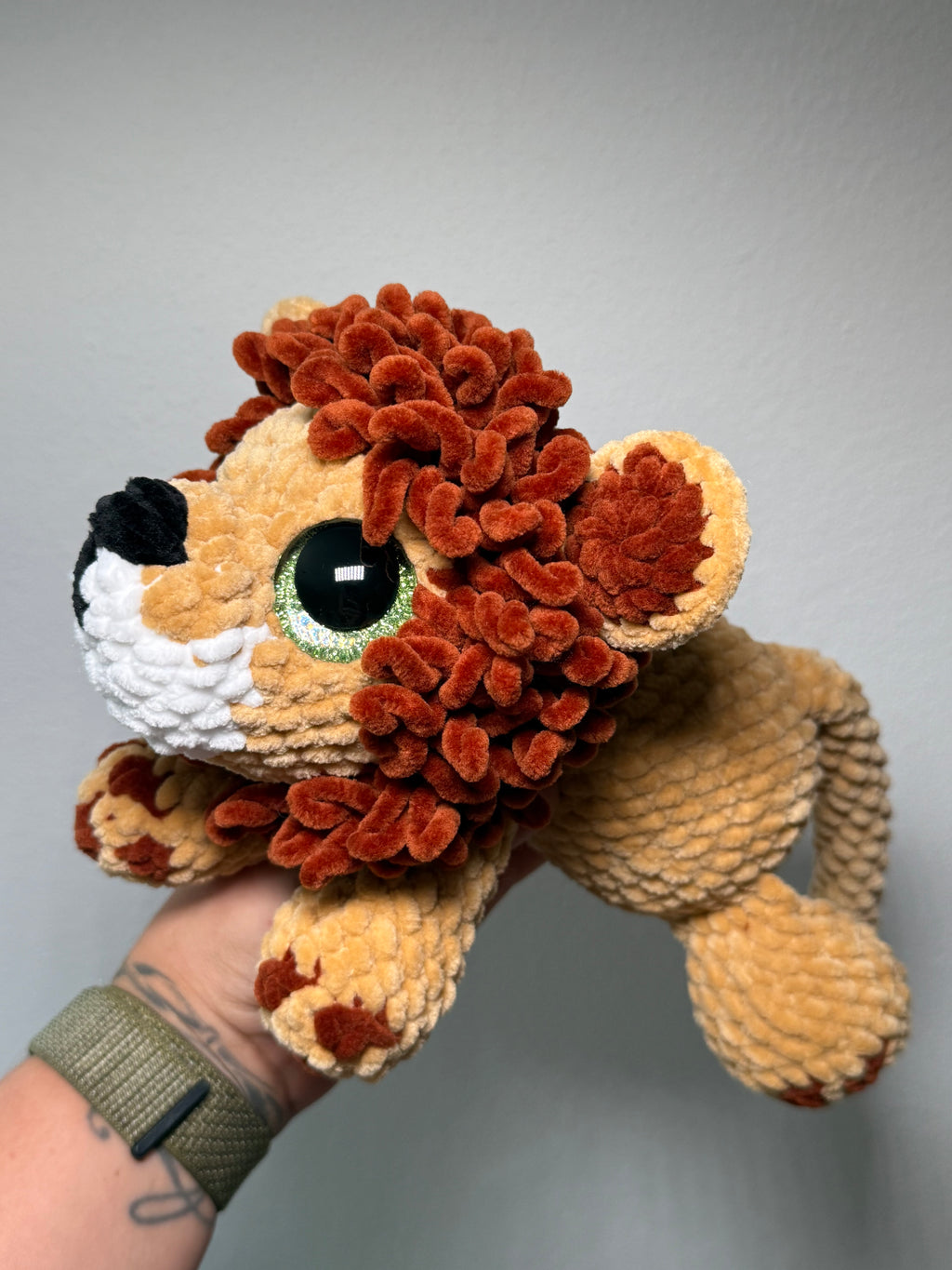 Amigurumi Löwe – Handgehäkeltes Kuscheltier