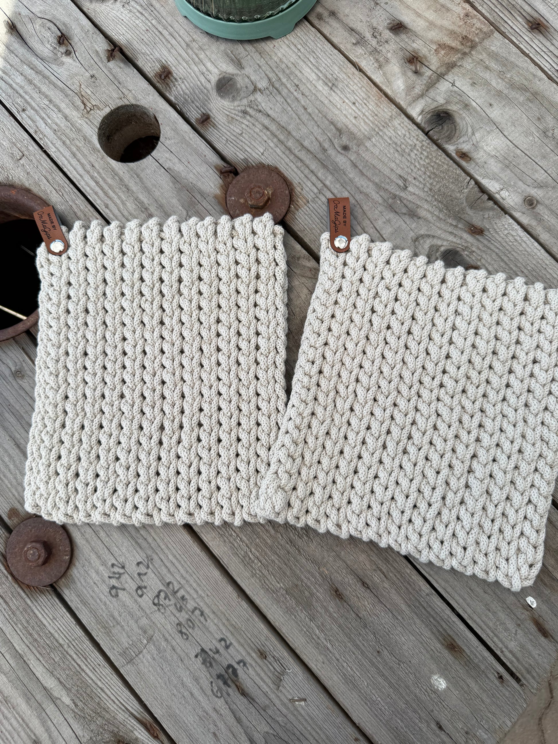 Topflappen 2er Set ✨