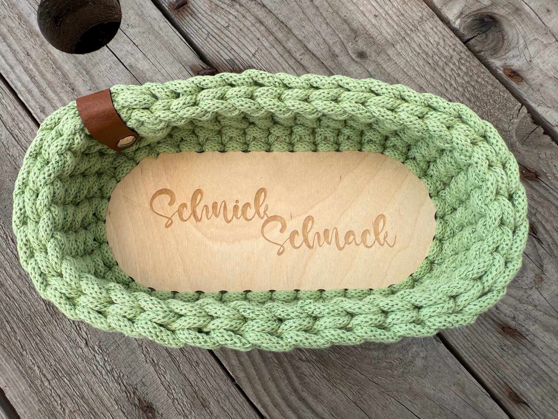 Ovale Körbe 🧶