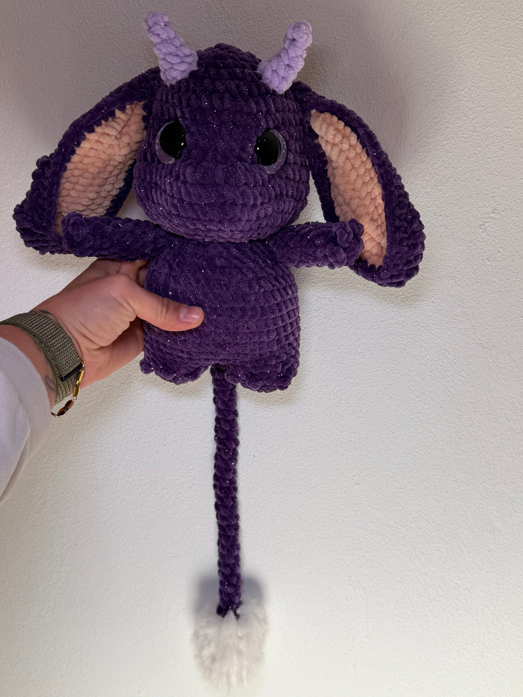Gehäkelter Waldgeist „Lior“ 21 cm – Handgemachtes Amigurumi