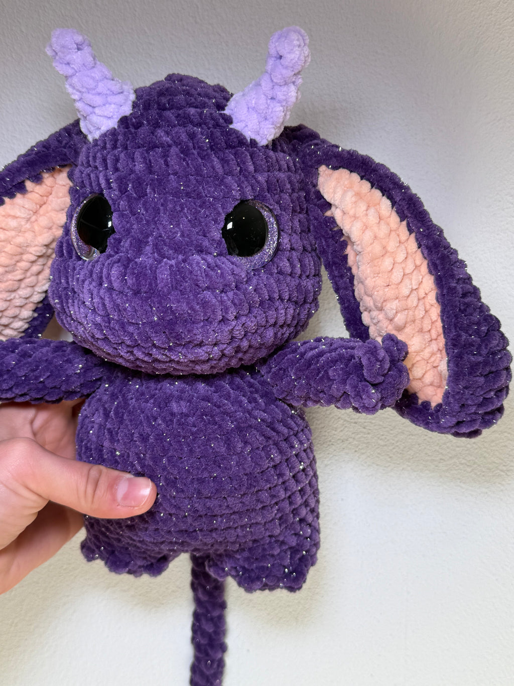 Gehäkelter Waldgeist „Lior“ 21 cm – Handgemachtes Amigurumi