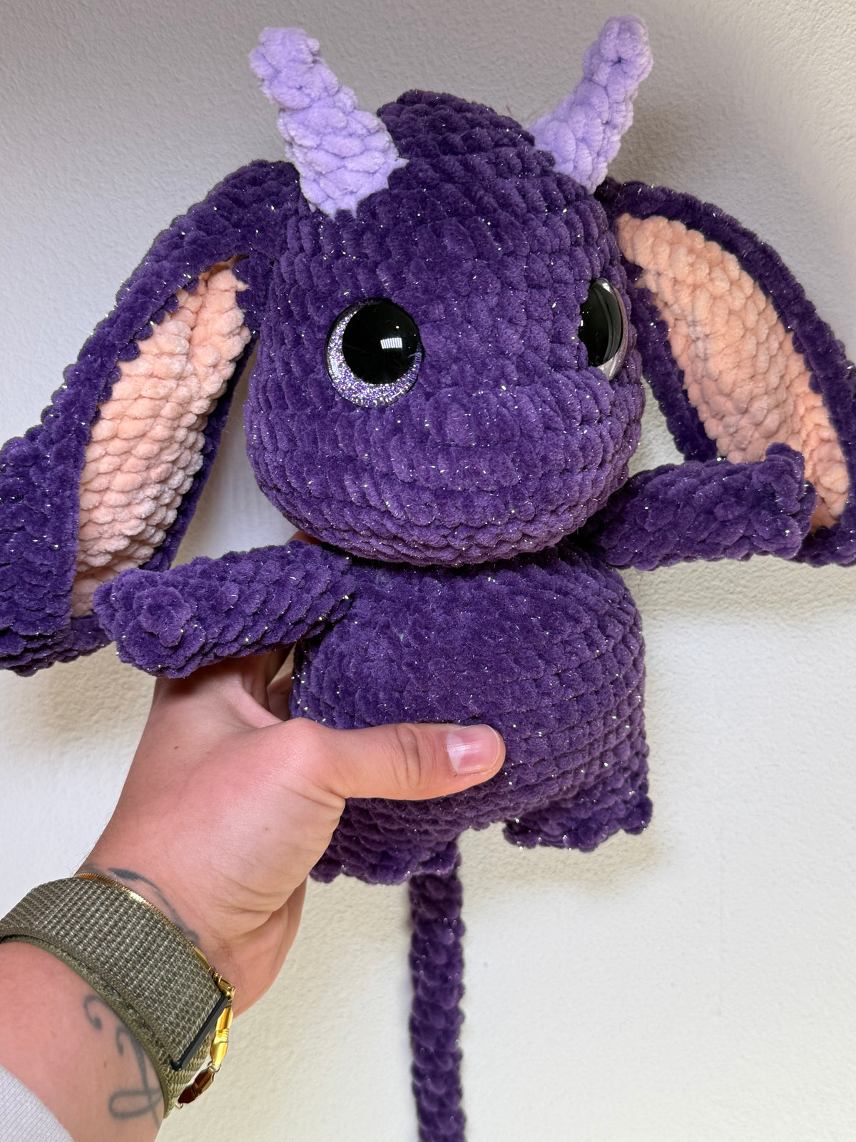 Gehäkelter Waldgeist „Lior“ 21 cm – Handgemachtes Amigurumi