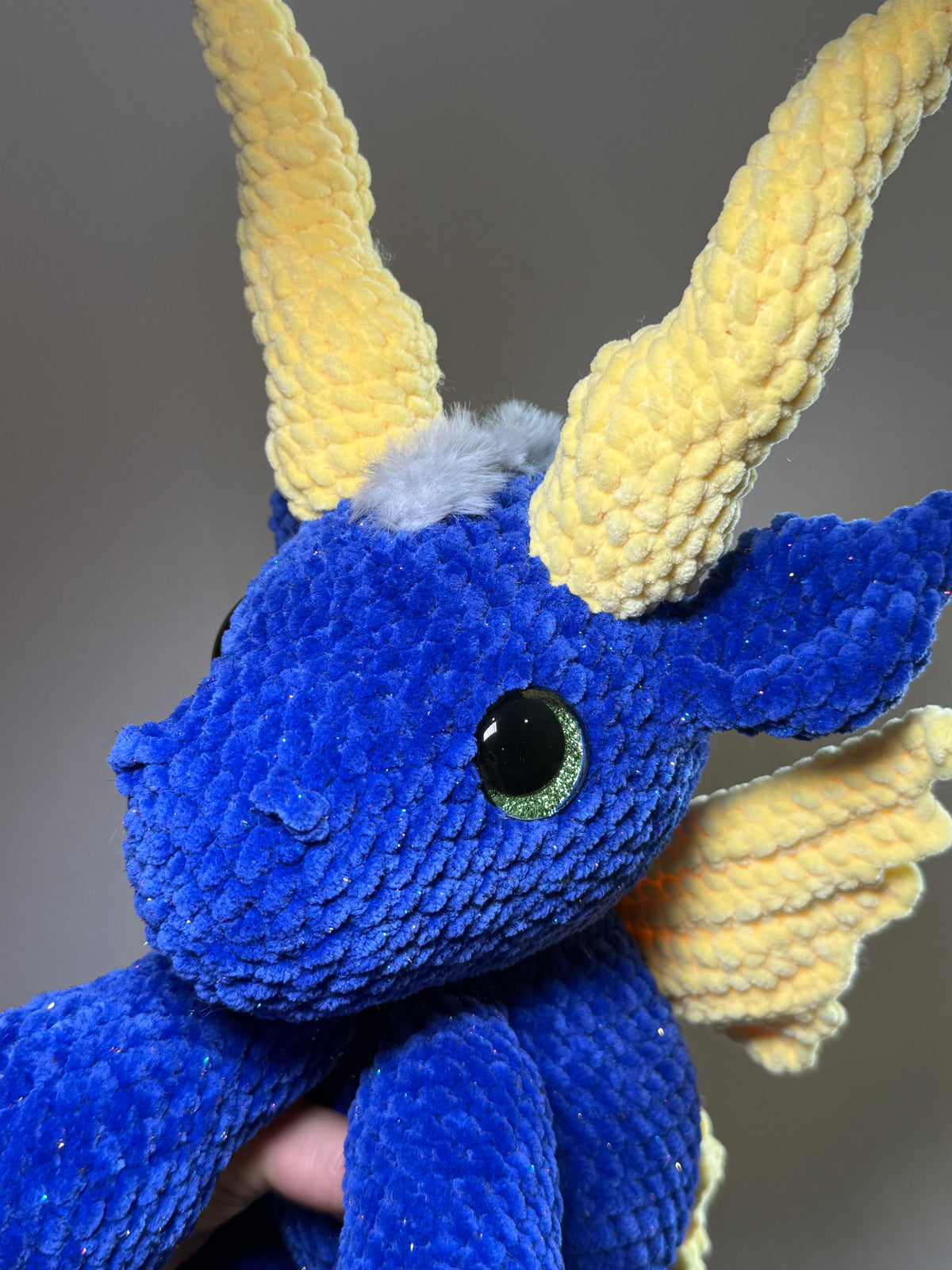 Gehäkelter Drache – Handgemachter Fantasiebegleiter 🐉