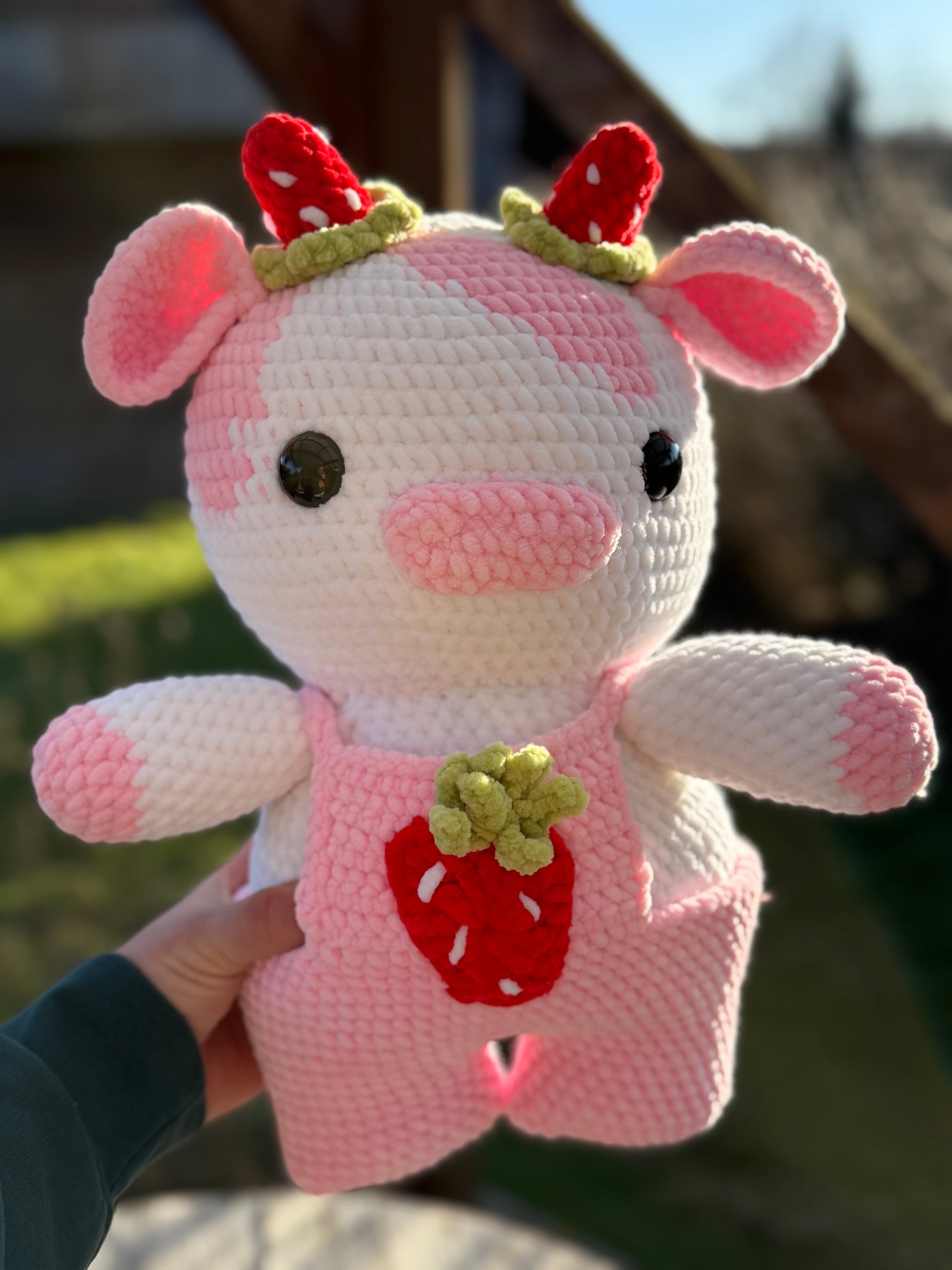 🍓 Rosalie – die Jumbo Erdbeer-Kuh🐮