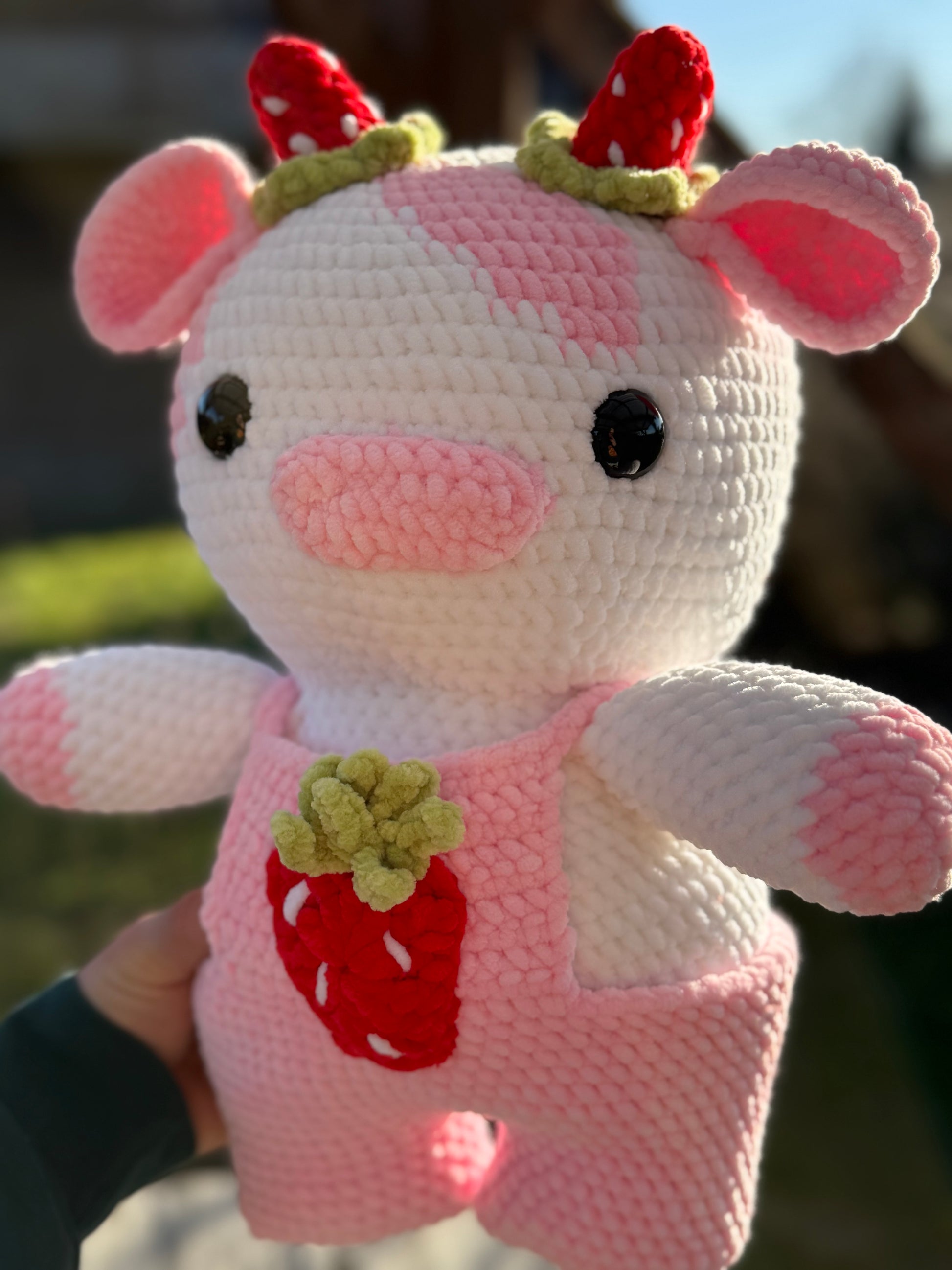 🍓 Rosalie – die Jumbo Erdbeer-Kuh🐮