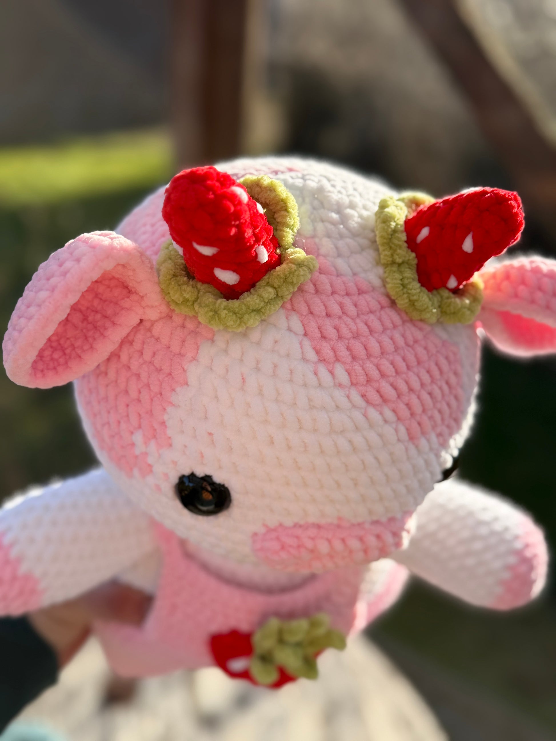 🍓 Rosalie – die Jumbo Erdbeer-Kuh🐮