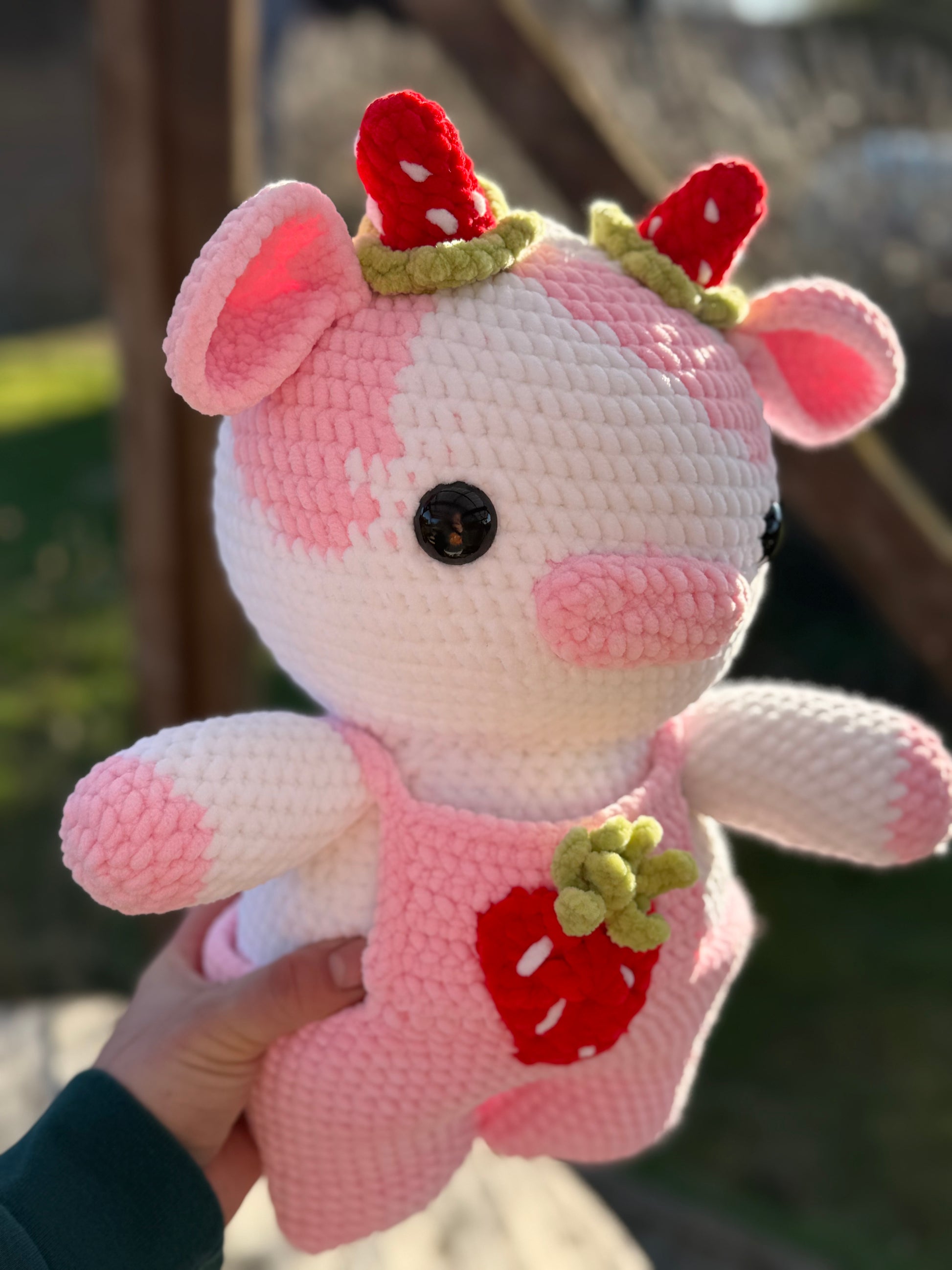 🍓 Rosalie – die Jumbo Erdbeer-Kuh🐮