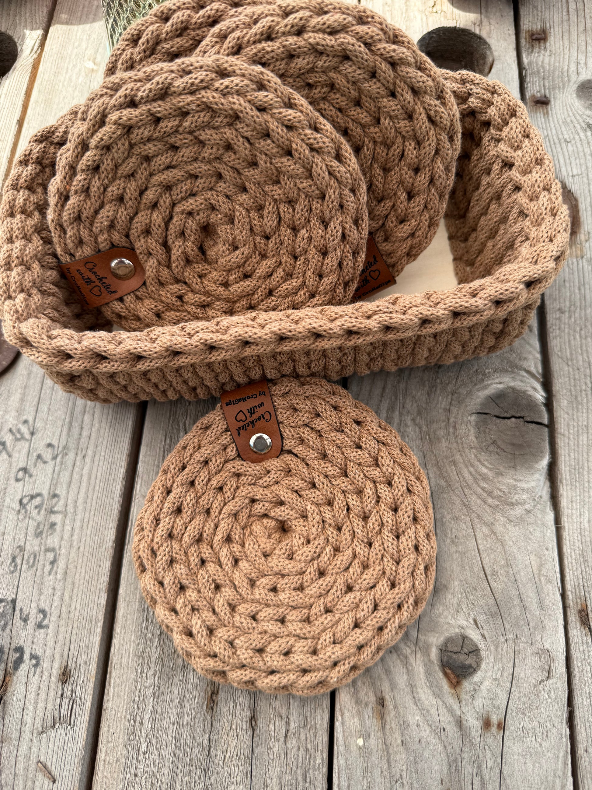Untersetzter Korb Set 🧺