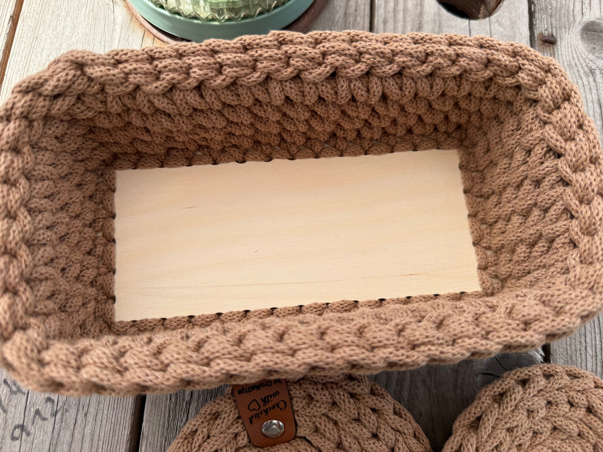 Untersetzter Korb Set 🧺