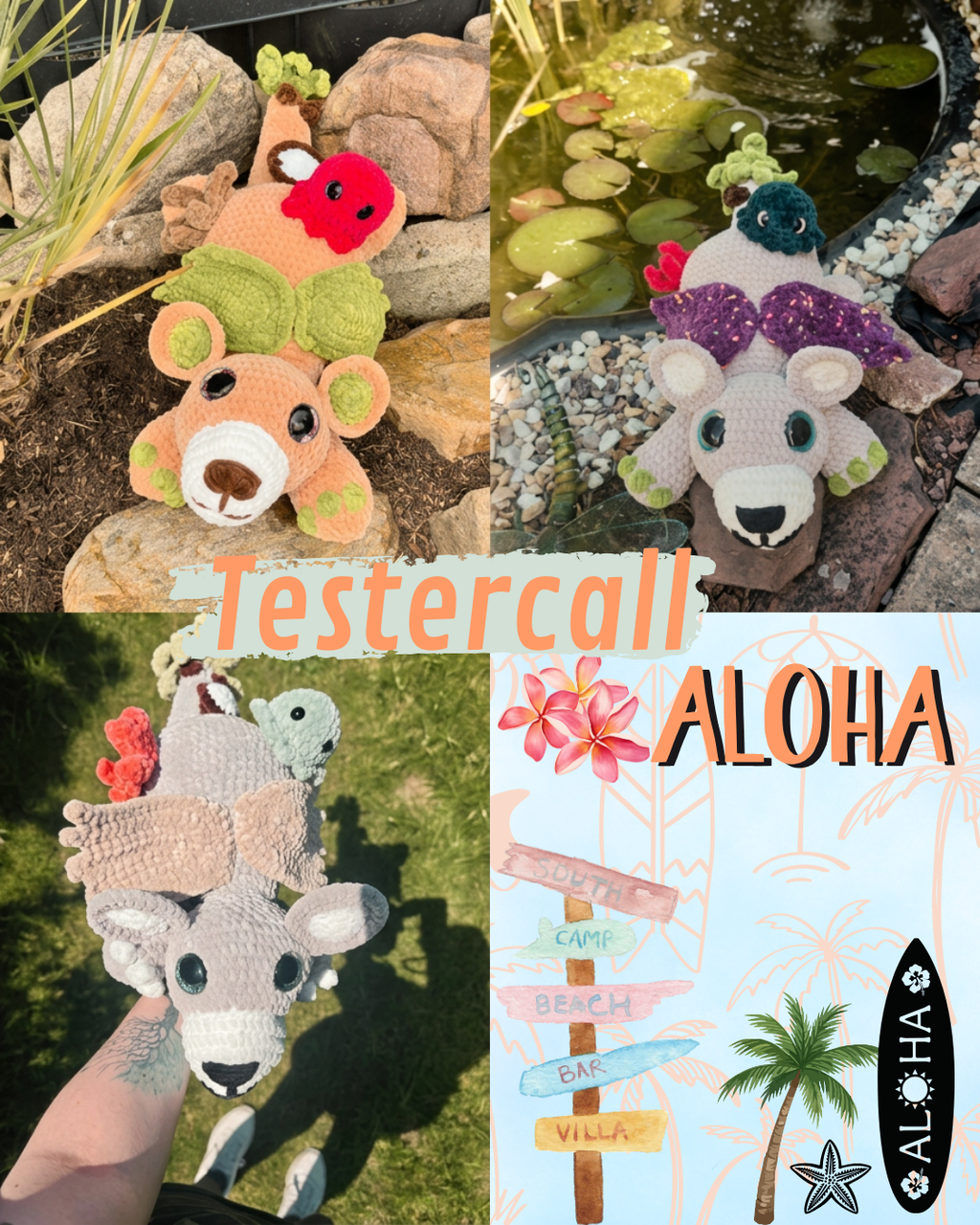 Häkelanleitung Captain Aloha