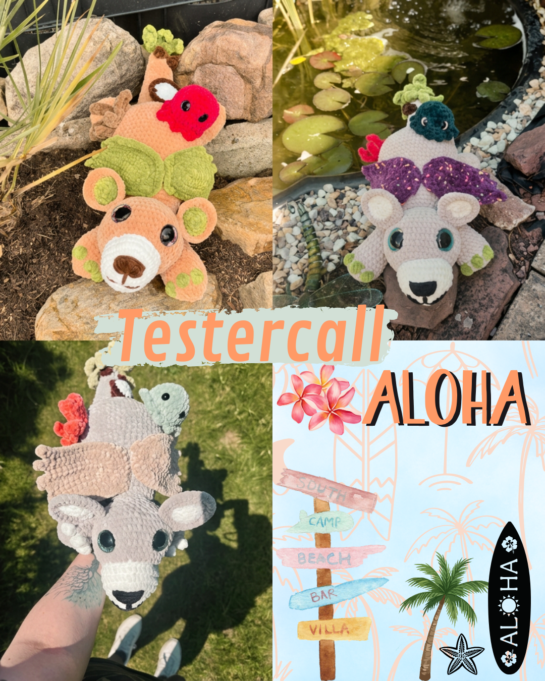 Häkelanleitung Captain Aloha