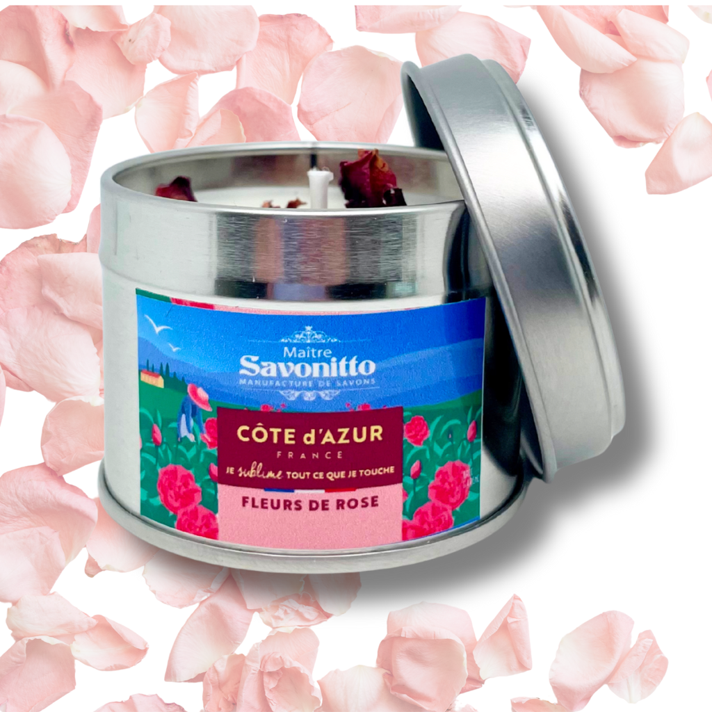 Rosa Kerze x Französische Riviera, Frankreich