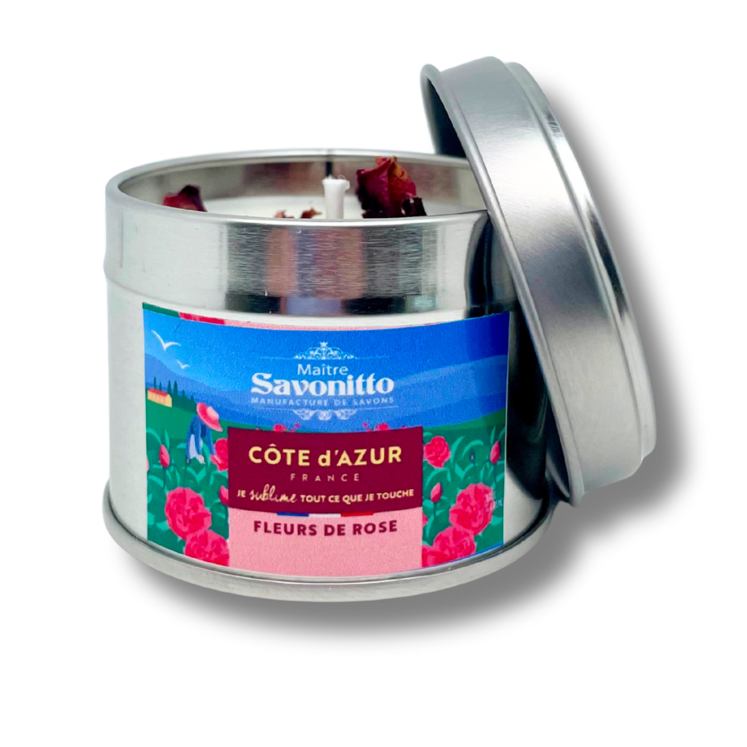 Rosa Kerze x Französische Riviera, Frankreich