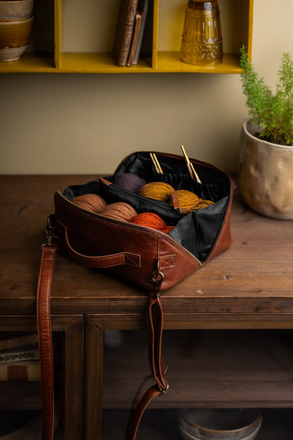 Cleo Projekt Tasche: Whisky / Eine Größe