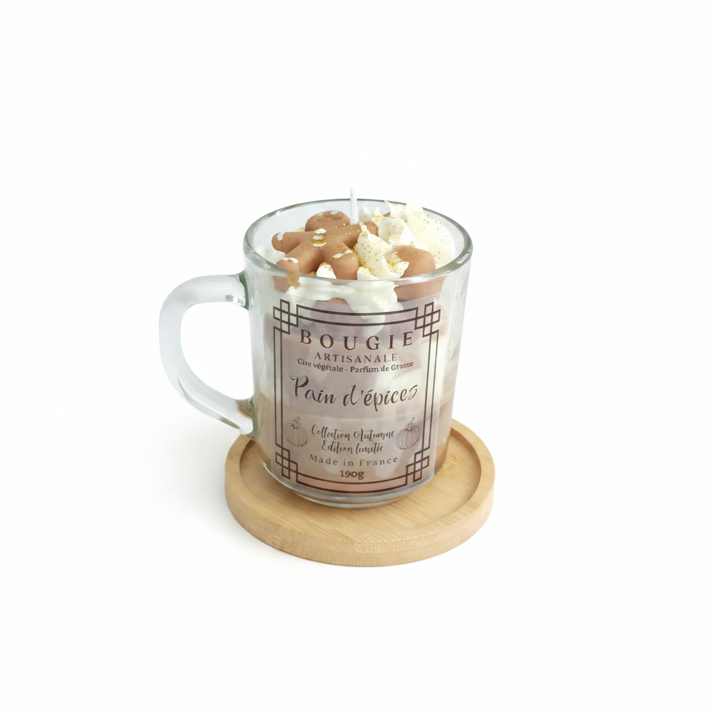 Lebkuchen Kerze 1