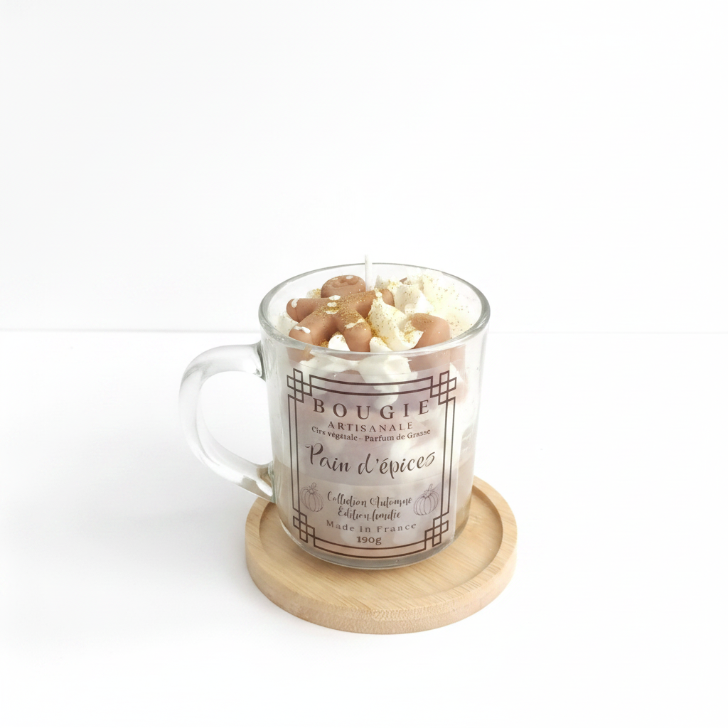 Lebkuchen Kerze 2