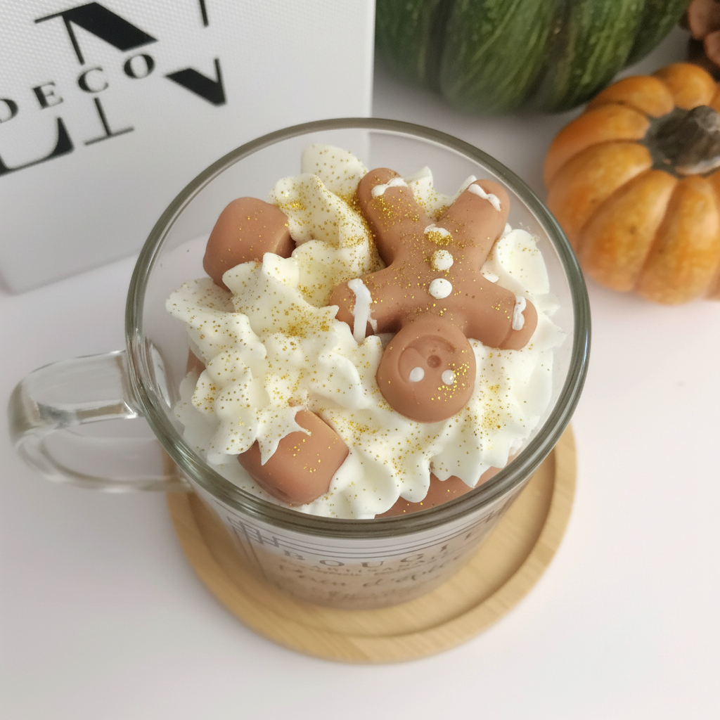 Lebkuchen Kerze 3